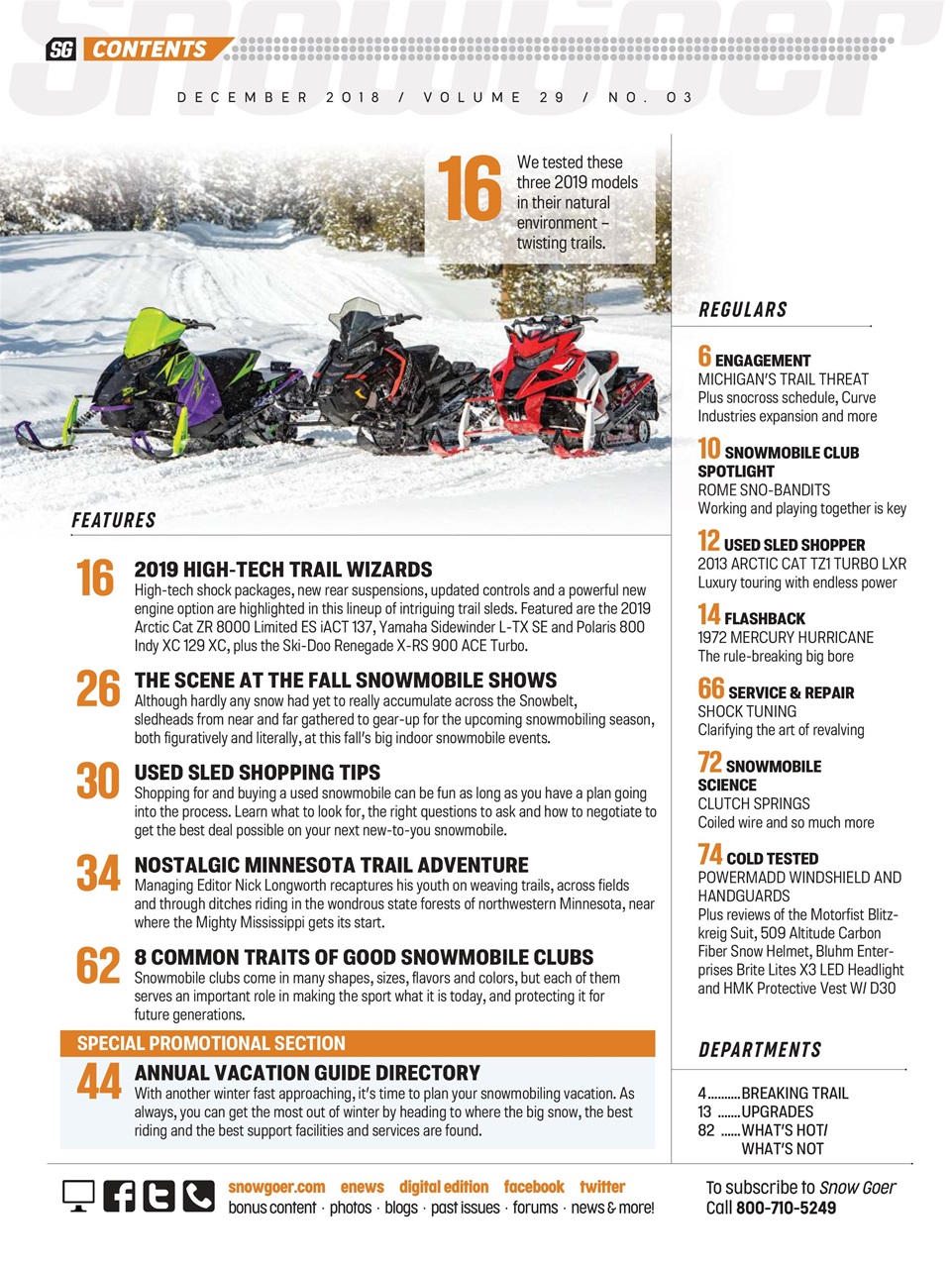 SnowGoer Preview Pages