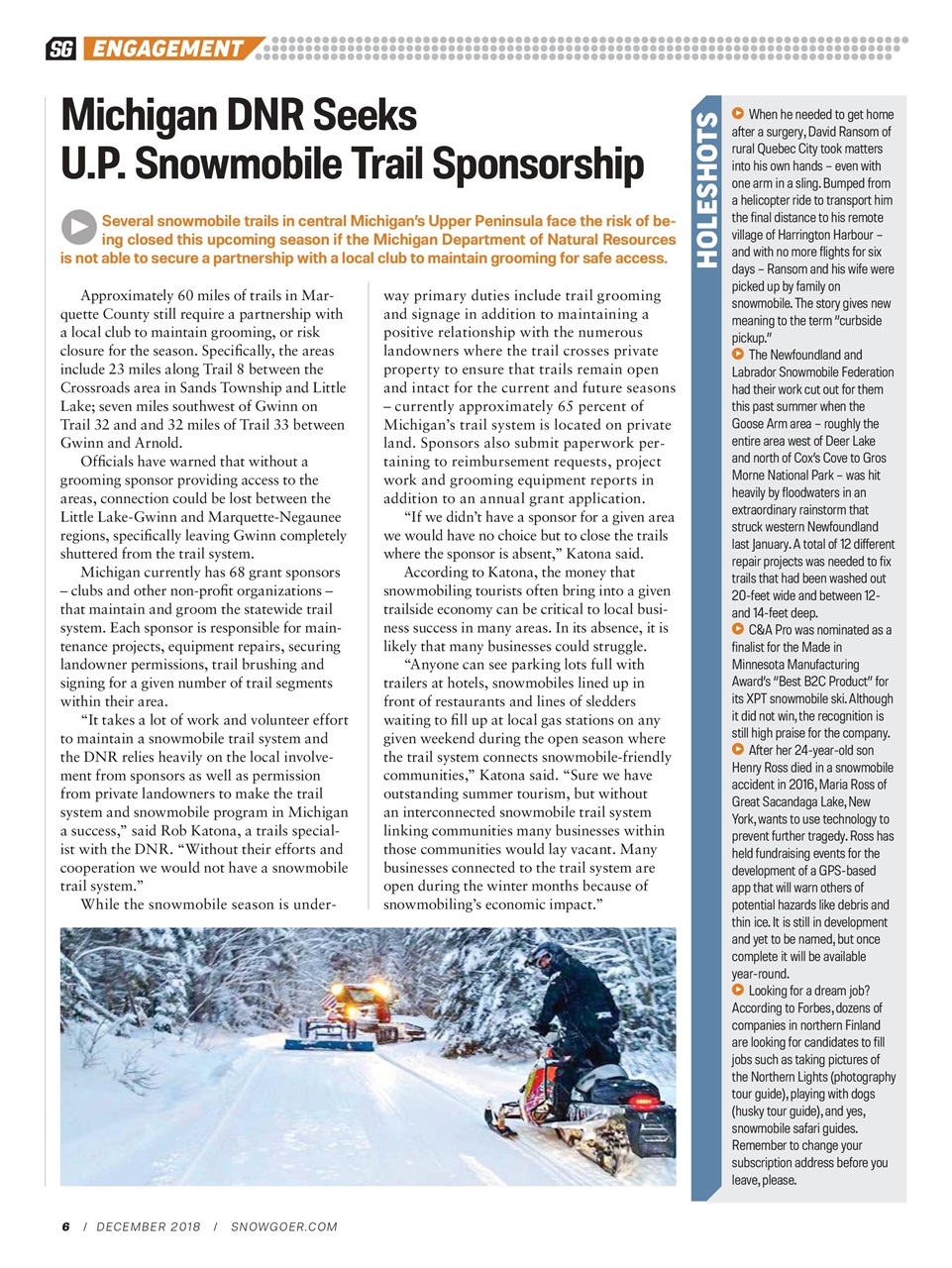 SnowGoer Preview Pages