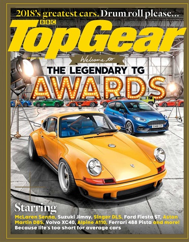 BBC Top Gear Magazine issue Awards 2018