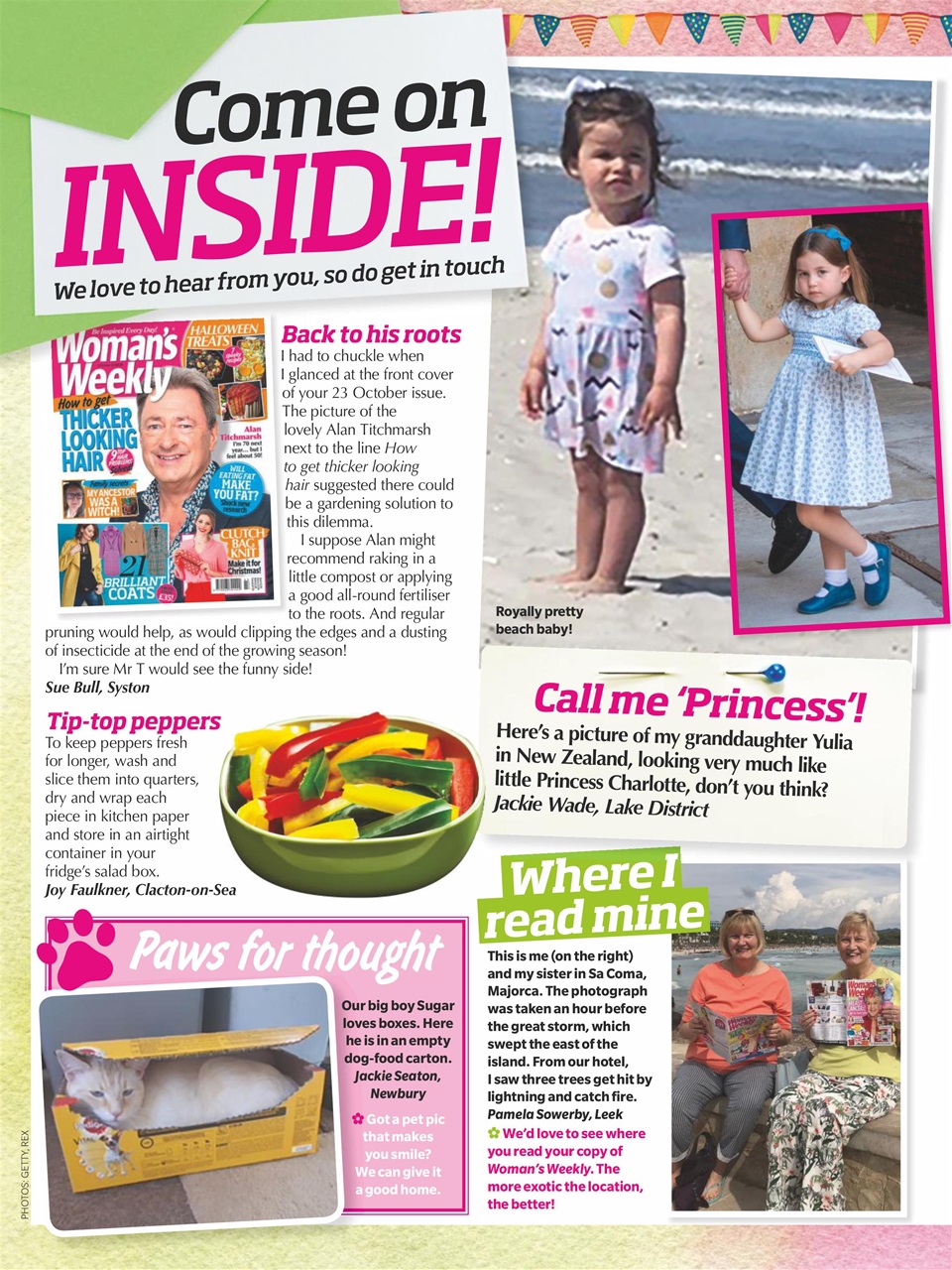 Woman's Weekly Preview Pages