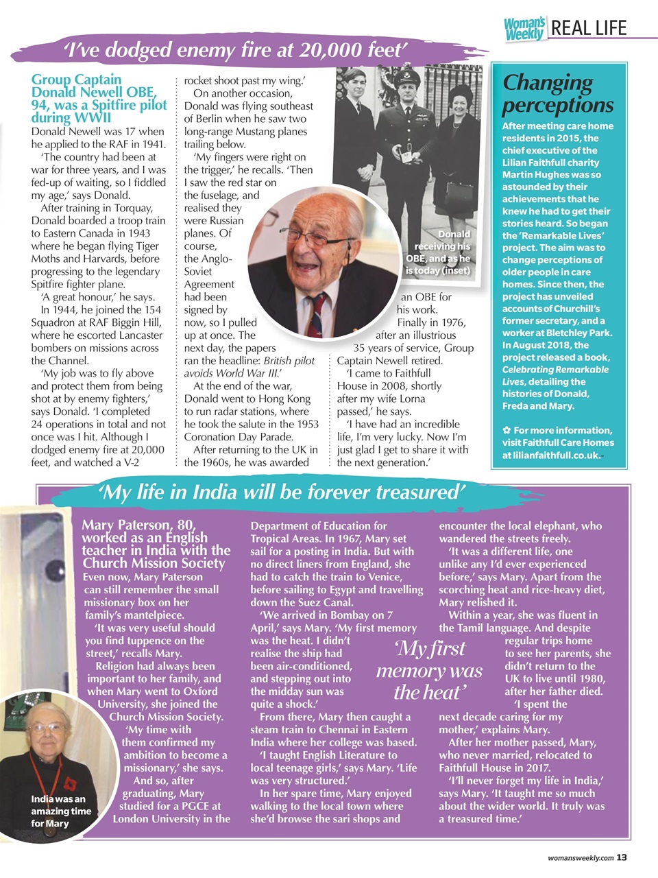 Woman's Weekly Preview Pages