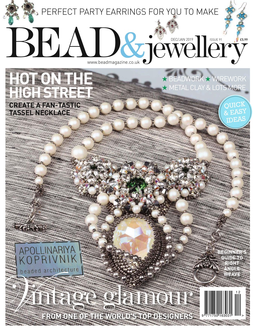 Bead & Jewellery Magazine Preview Pages