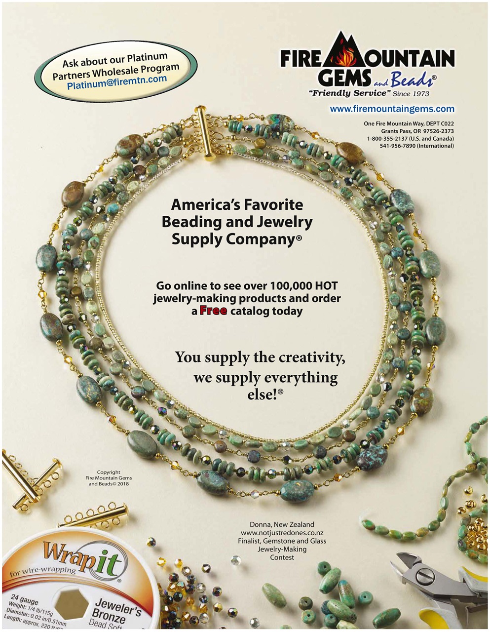 Bead & Jewellery Magazine Preview Pages