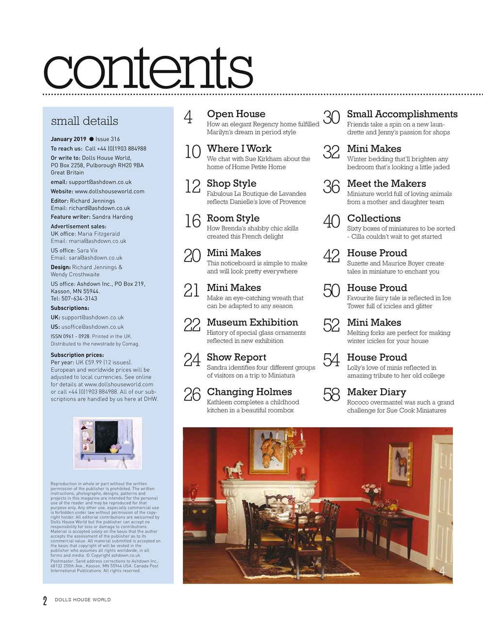 Dolls House World Preview Pages