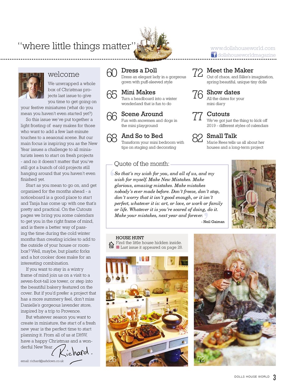 Dolls House World Preview Pages
