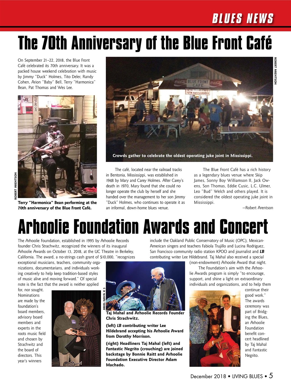 Living Blues Preview Pages