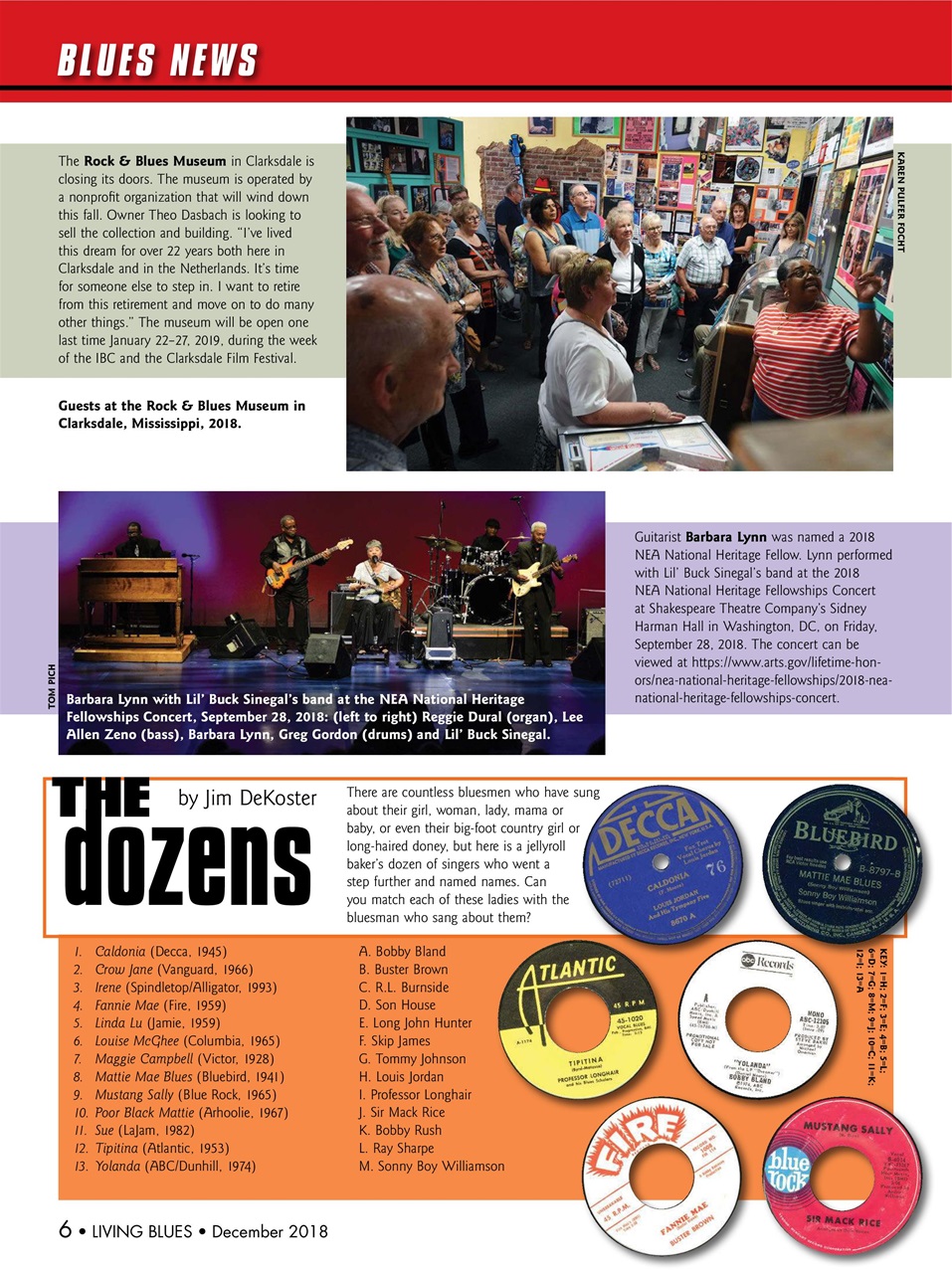 Living Blues Preview Pages