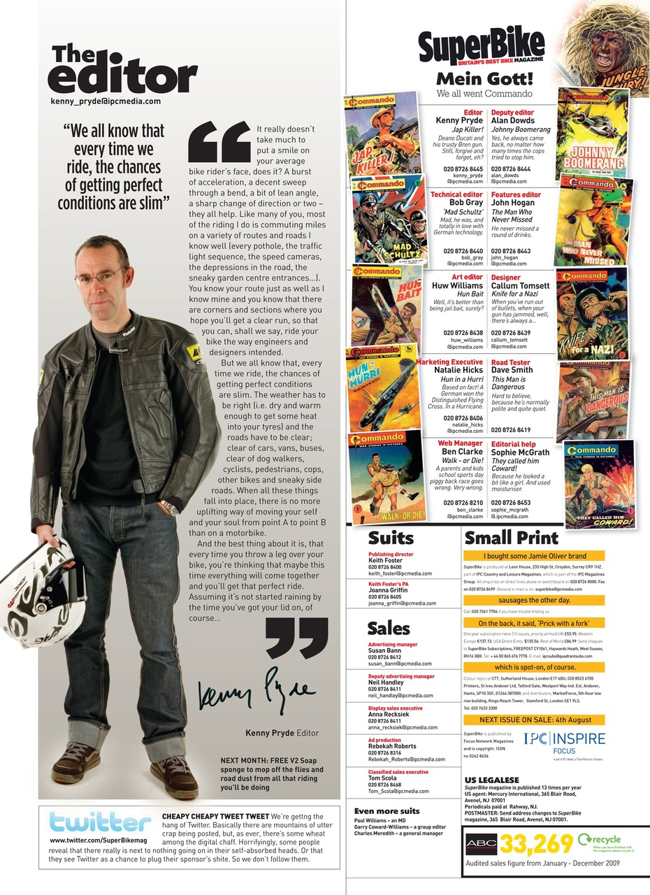 Superbike Magazine Preview Pages