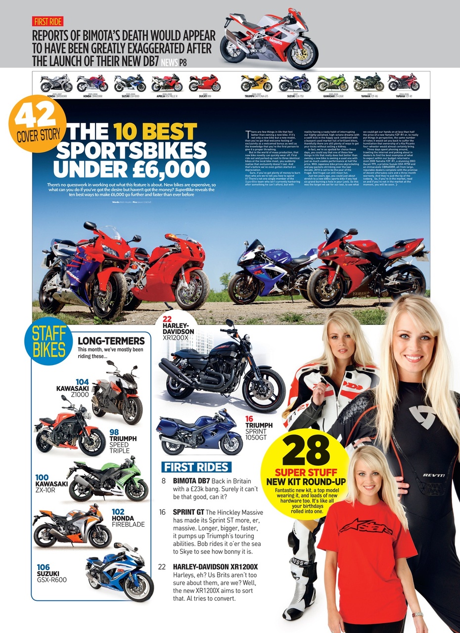 Superbike Magazine Preview Pages