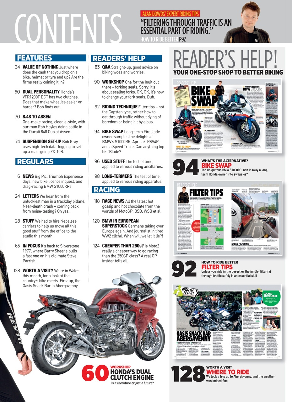 Superbike Magazine Preview Pages