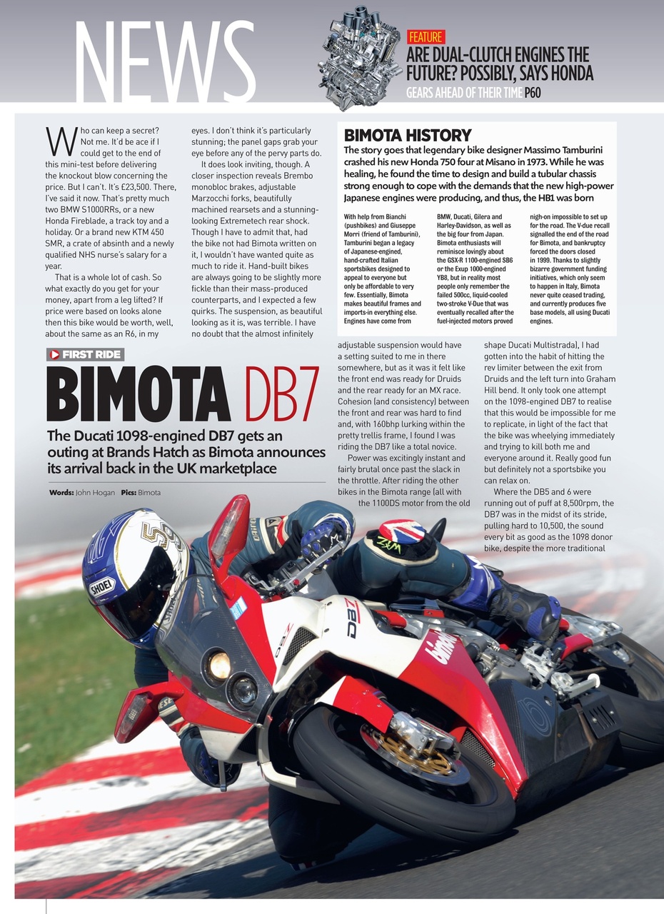 Superbike Magazine Preview Pages