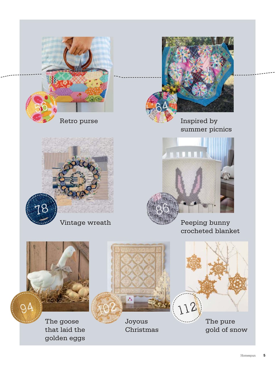 Homespun Preview Pages