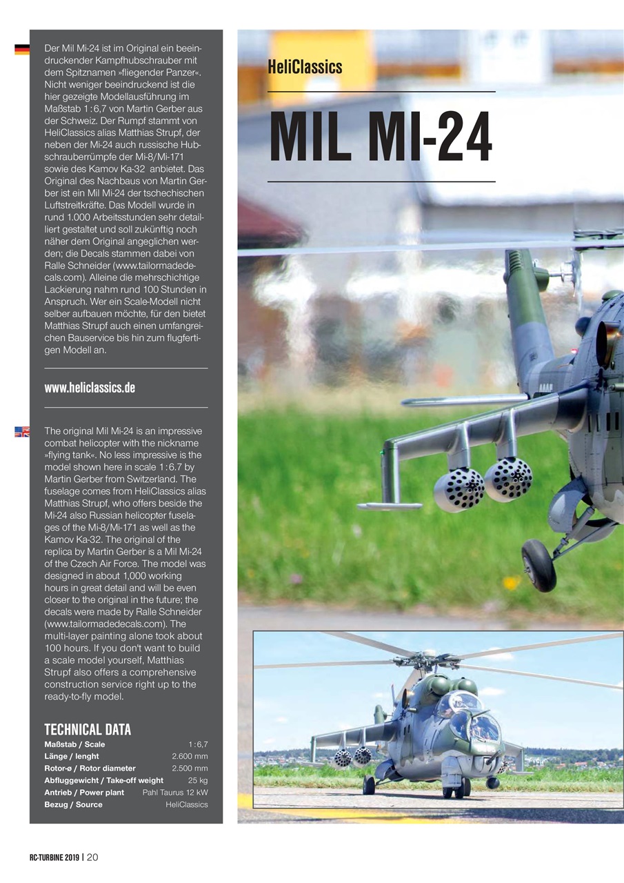 RC Turbine - Jets & Helicopter Preview Pages