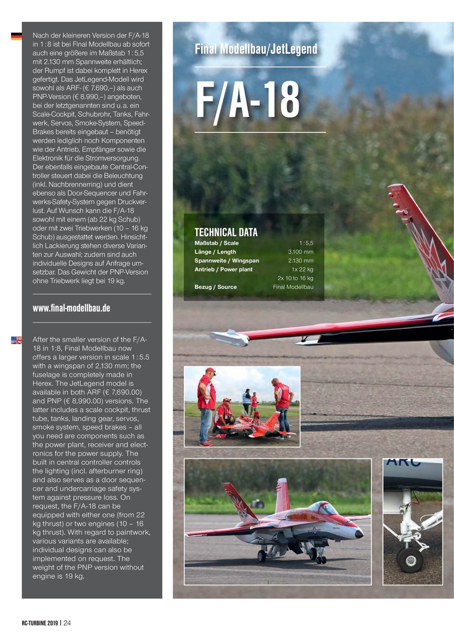 RC Turbine - Jets & Helicopter Preview Pages