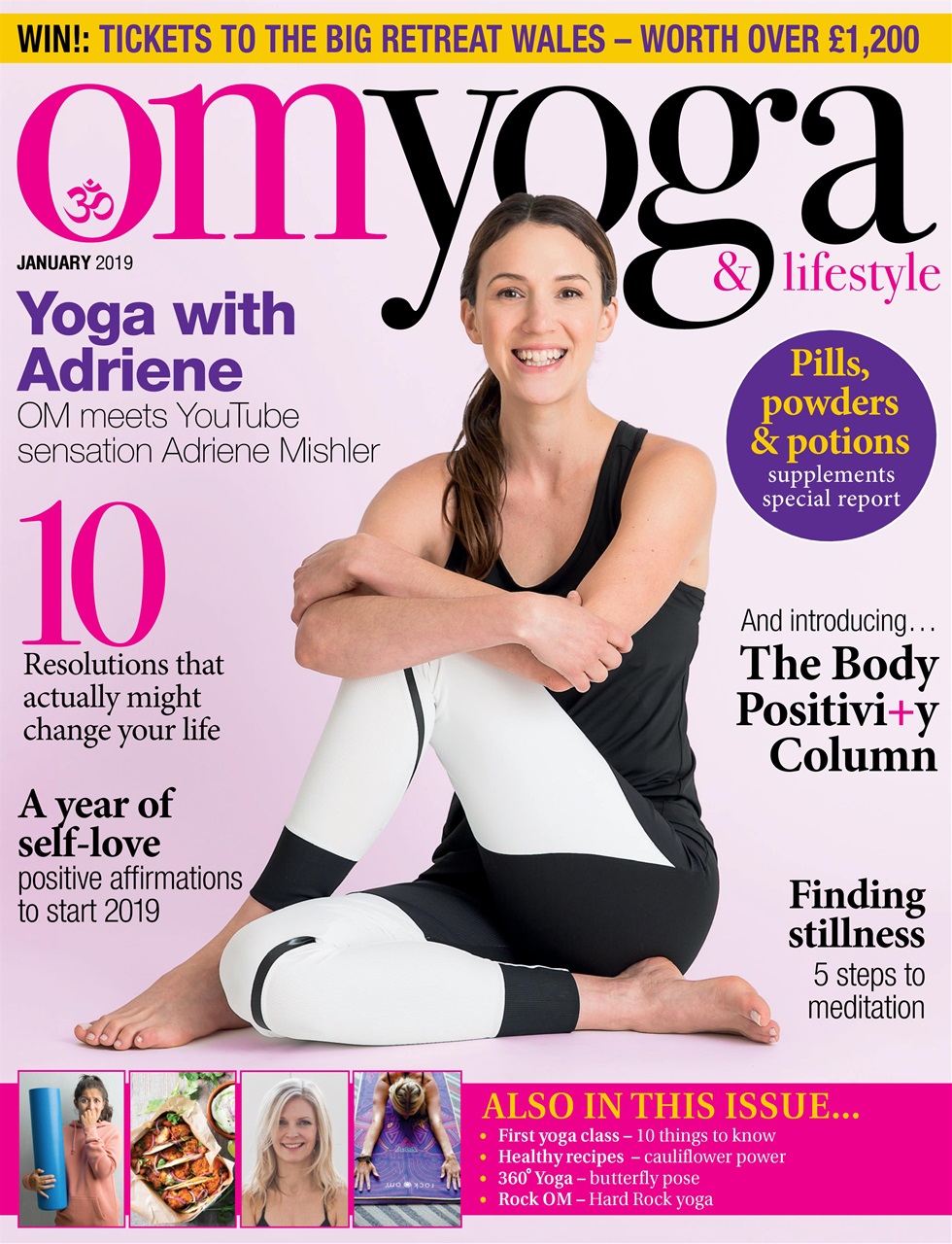 OM Yoga Magazine Preview Pages