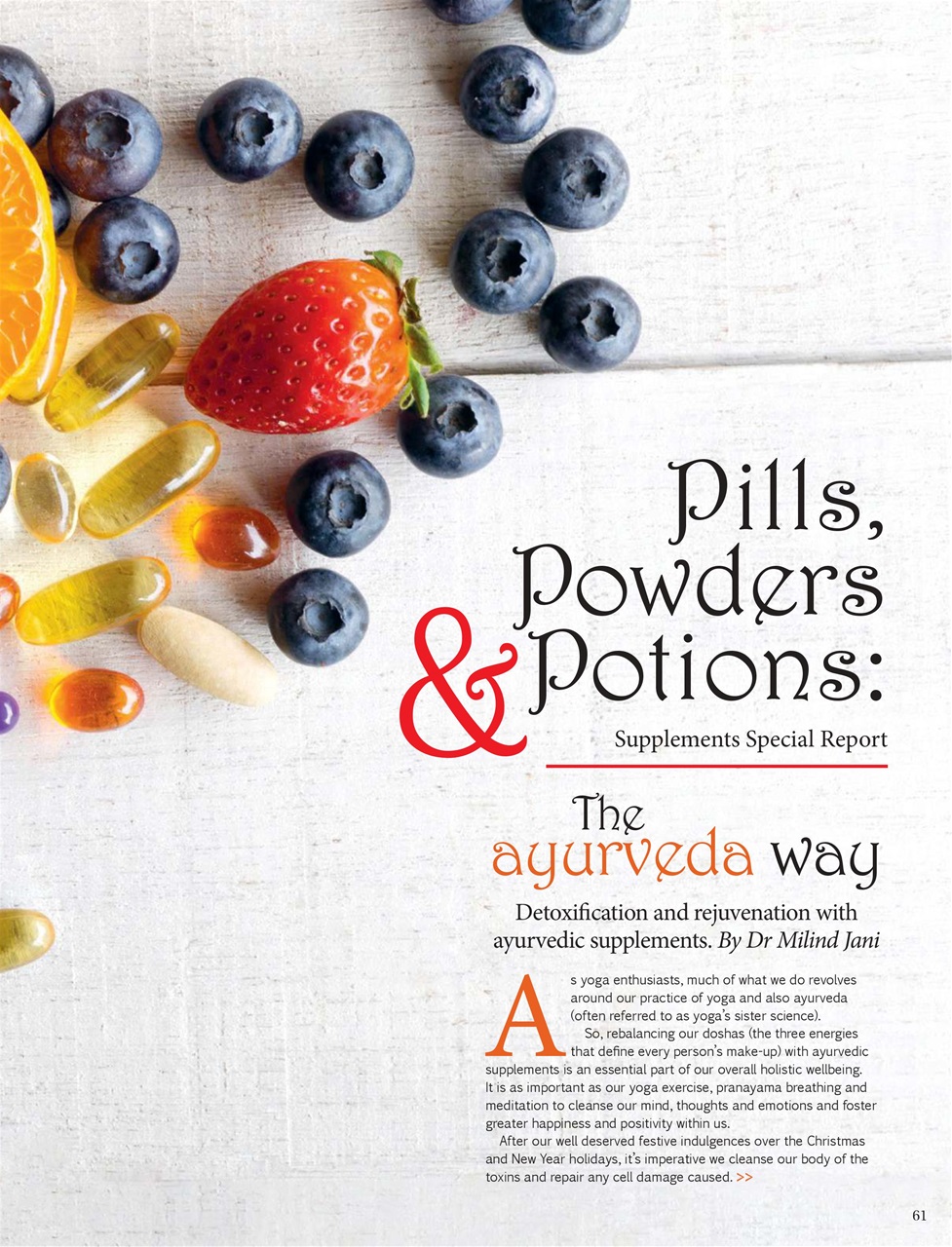 OM Yoga Magazine Preview Pages