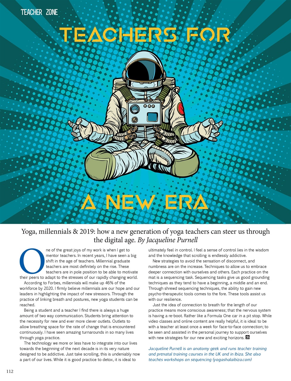 OM Yoga Magazine Preview Pages