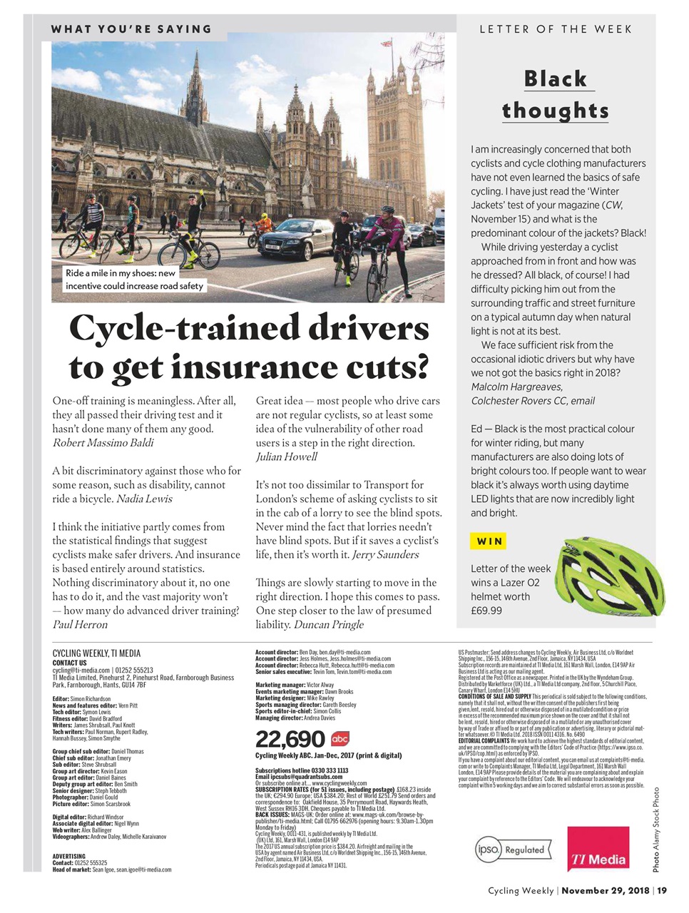 Cycling Weekly Preview Pages