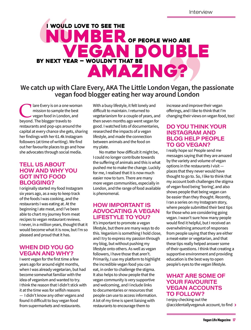 Vegan Life Preview Pages