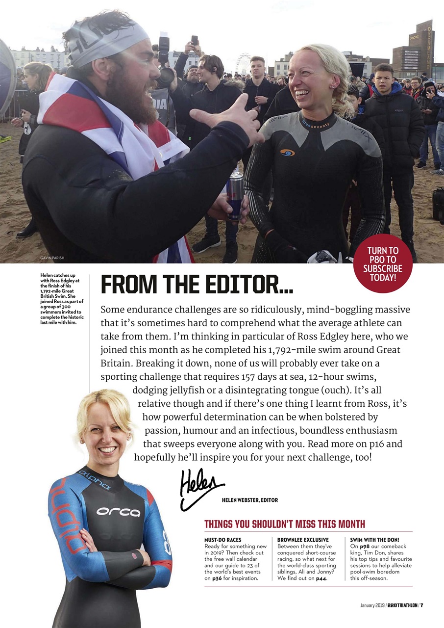 220 Triathlon Magazine Preview Pages