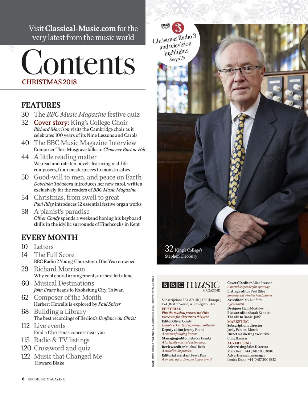 BBC Music Magazine Preview Pages
