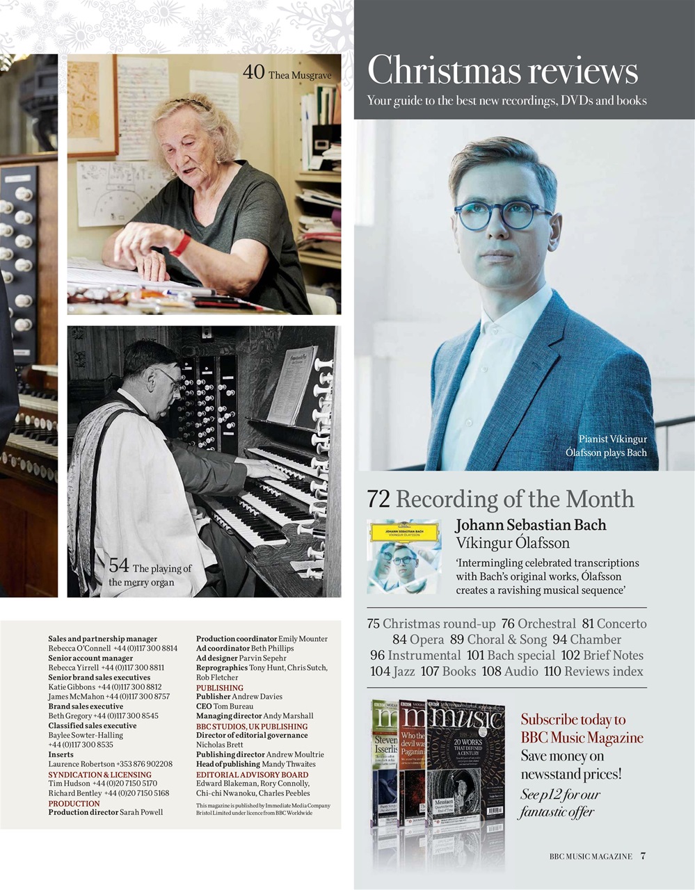BBC Music Magazine Preview Pages