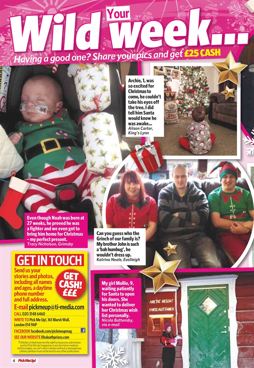 Pick Me Up Preview Pages