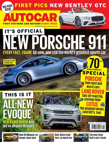 Autocar issue 28th November 2018