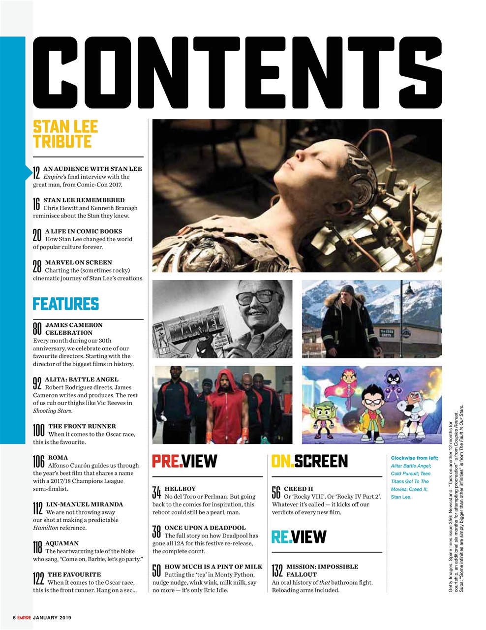 Empire Preview Pages