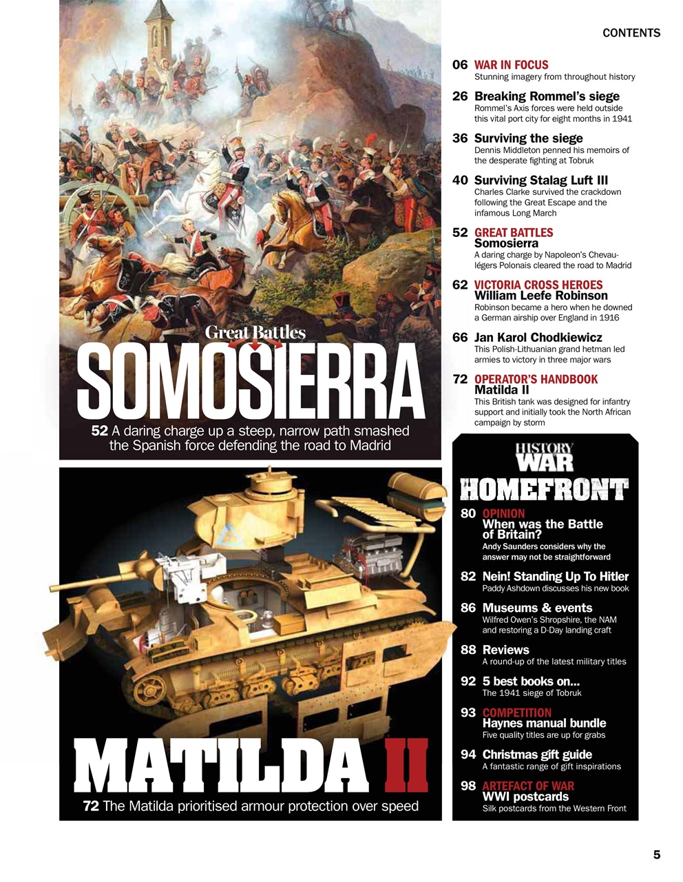 History of War Preview Pages