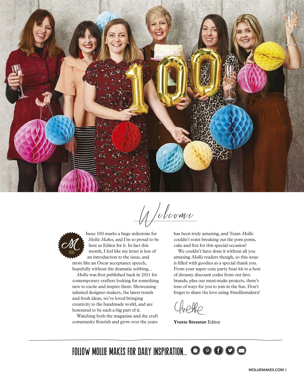 Mollie magazine Preview Pages