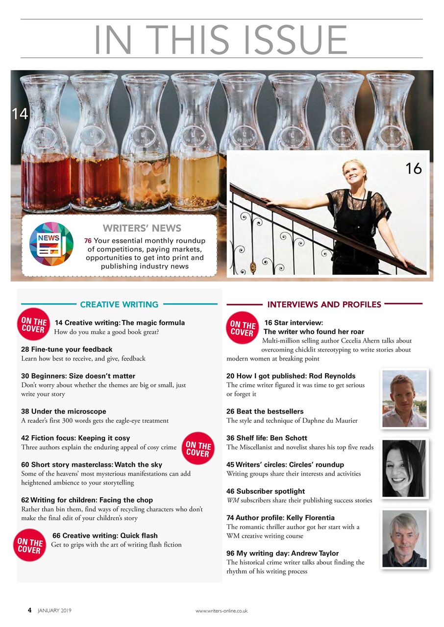 Writing Magazine Preview Pages