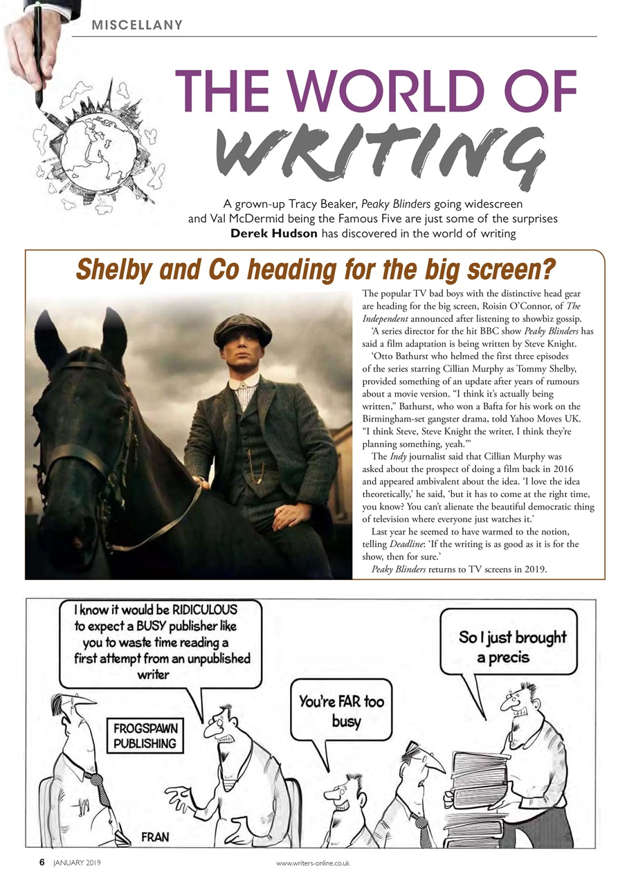 Writing Magazine Preview Pages