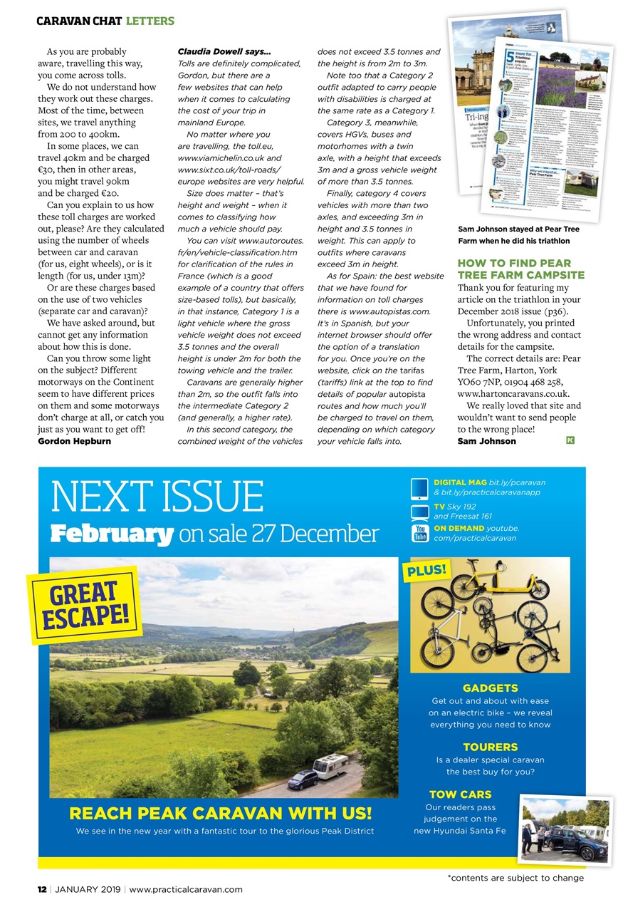 Practical Caravan Preview Pages