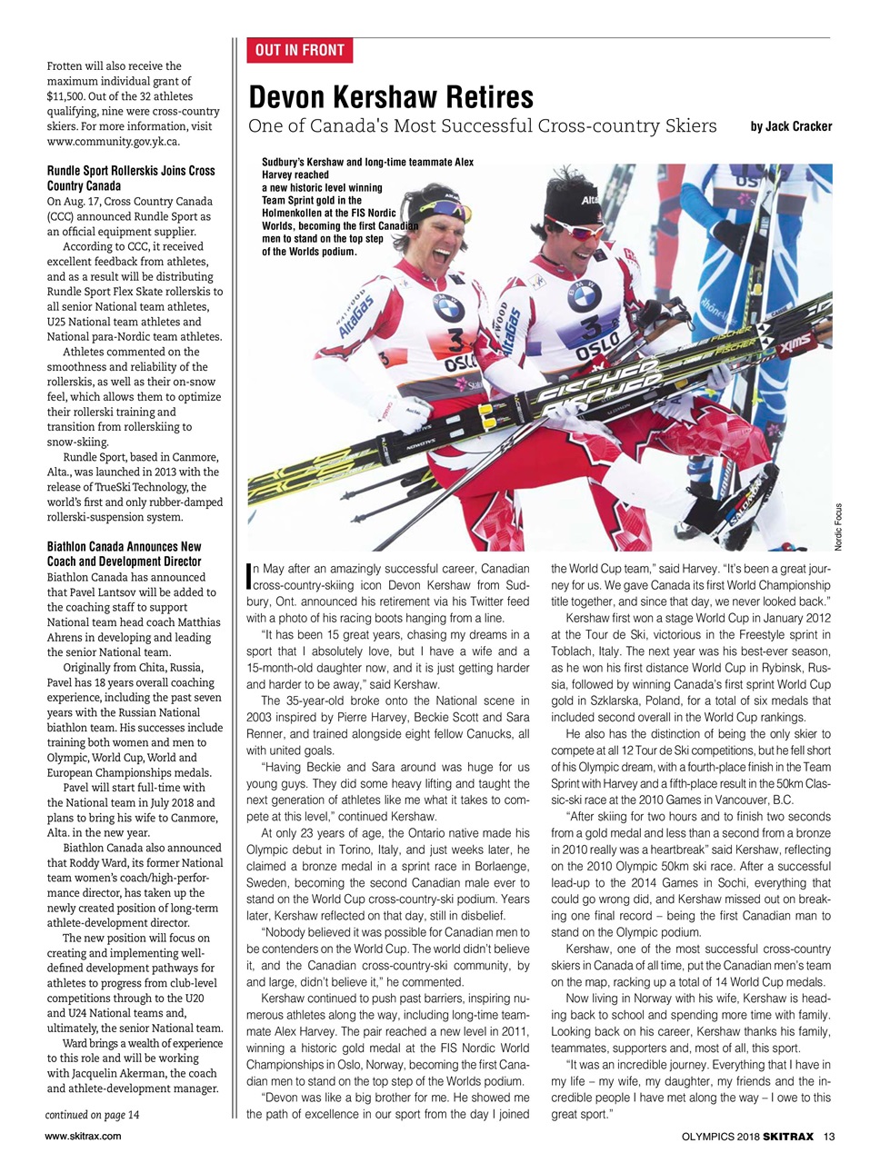 SkiTrax Preview Pages