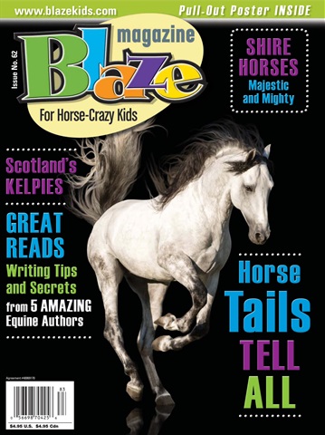 Blaze Magazine For Horse Crazy Kids issue No. 62 Fall 2018