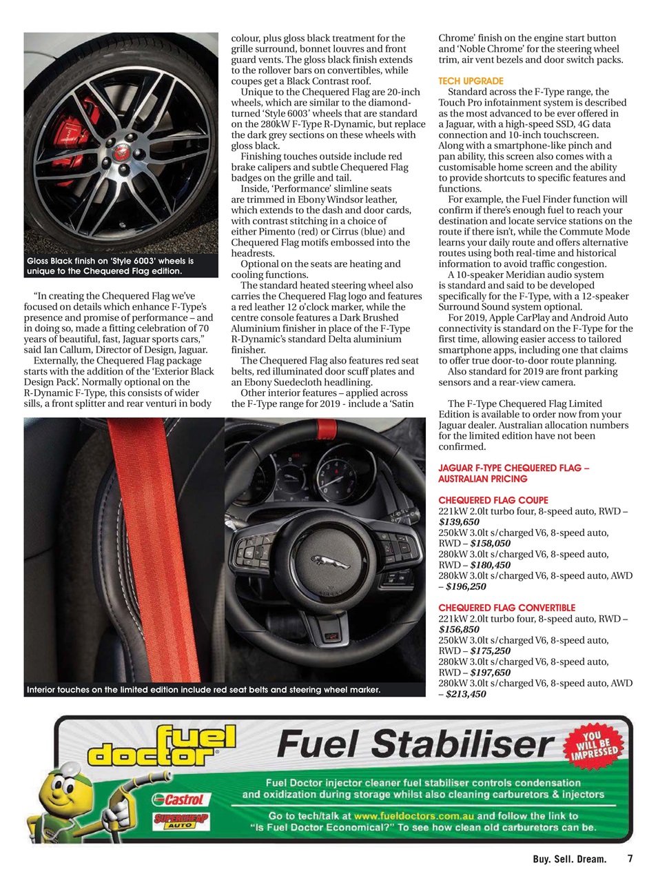 JUST CARS Preview Pages