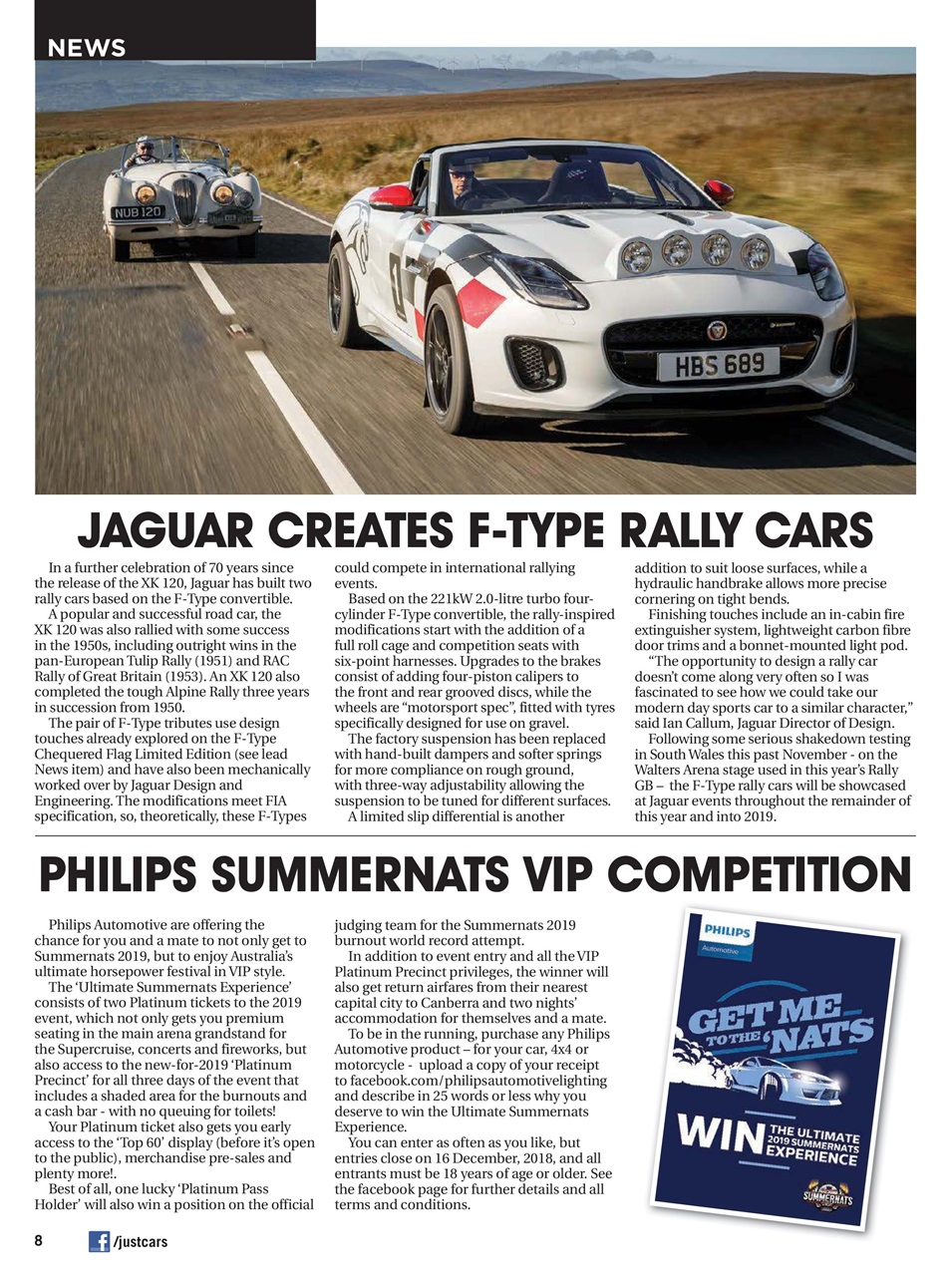 JUST CARS Preview Pages