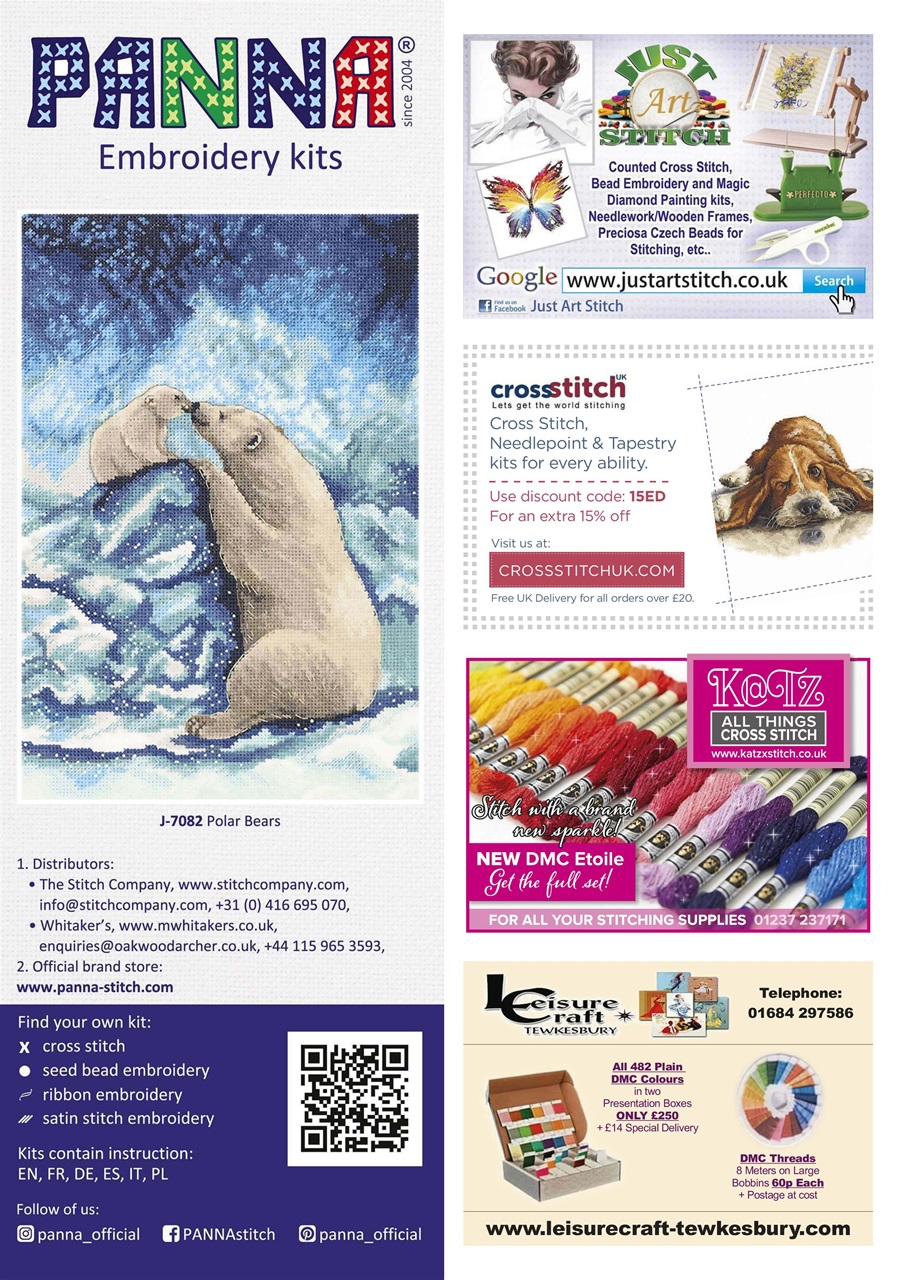 The World of Cross Stitching Preview Pages