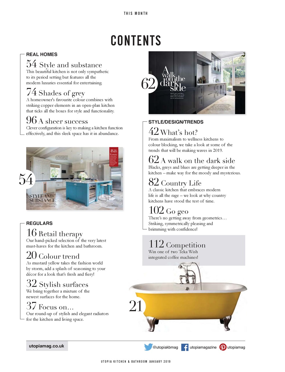 Utopia Kitchen & Bathroom Preview Pages