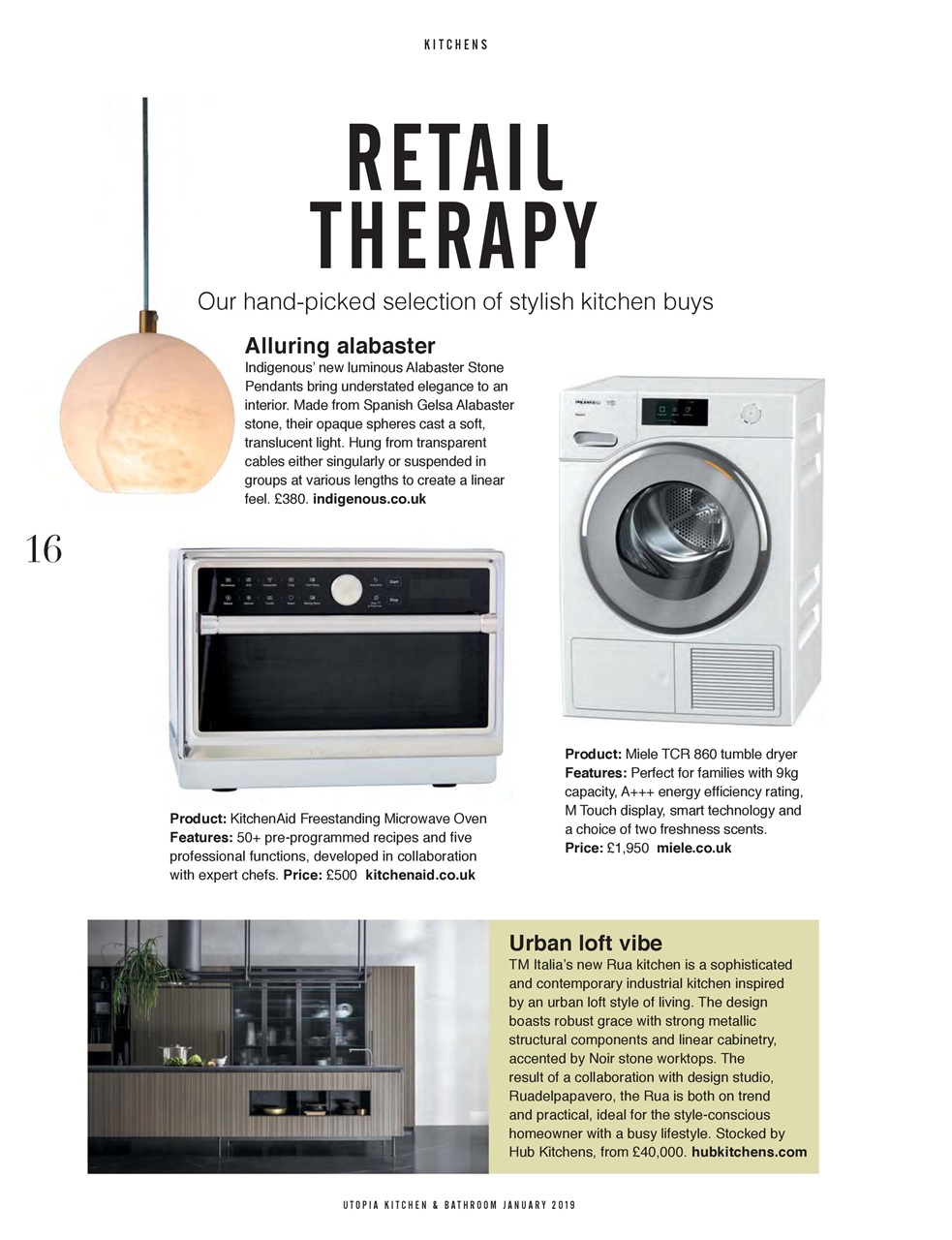 Utopia Kitchen & Bathroom Preview Pages