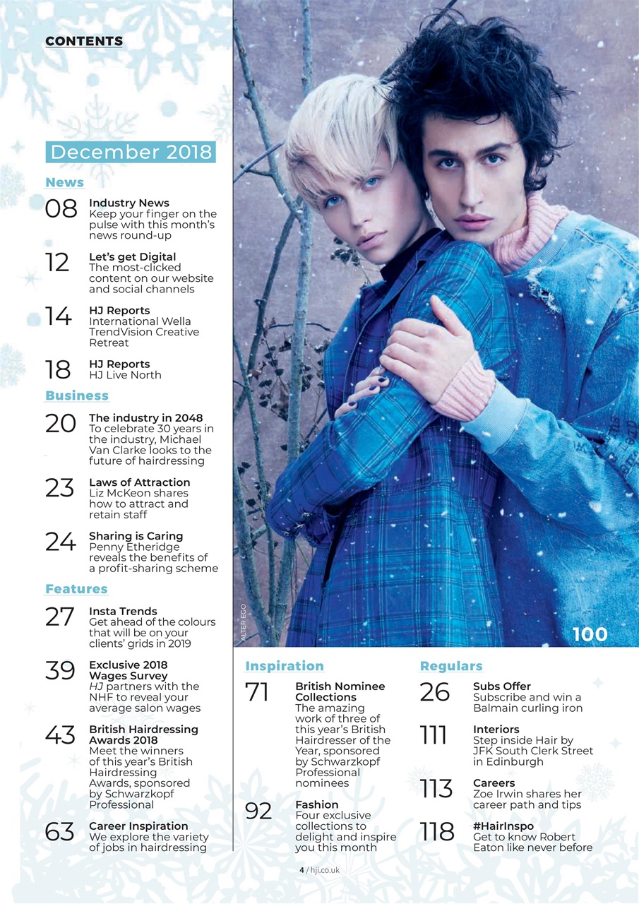 Hairdressers Journal Preview Pages