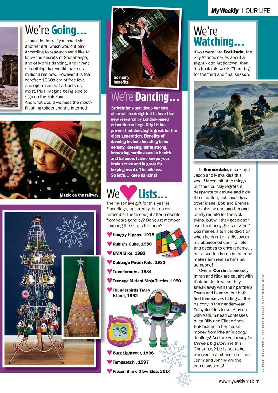 My Weekly Preview Pages