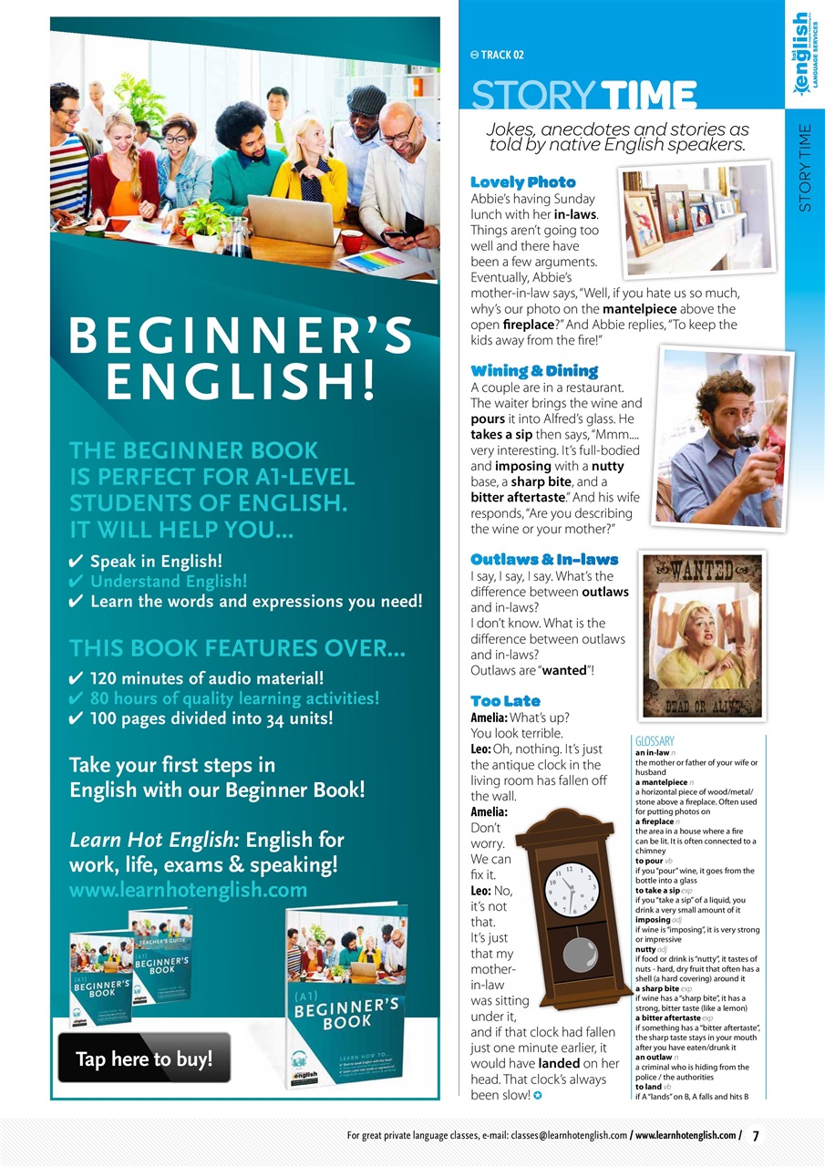 Learn Hot English Preview Pages