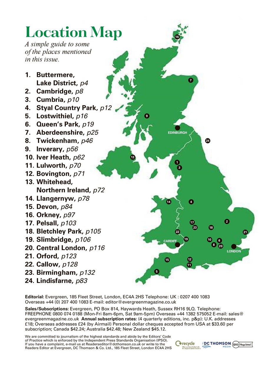 Evergreen Preview Pages