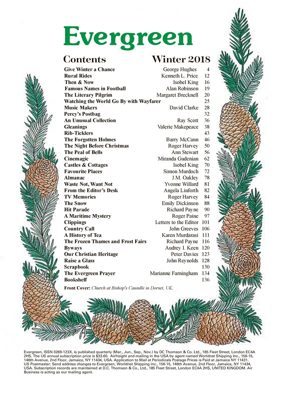 Evergreen Preview Pages