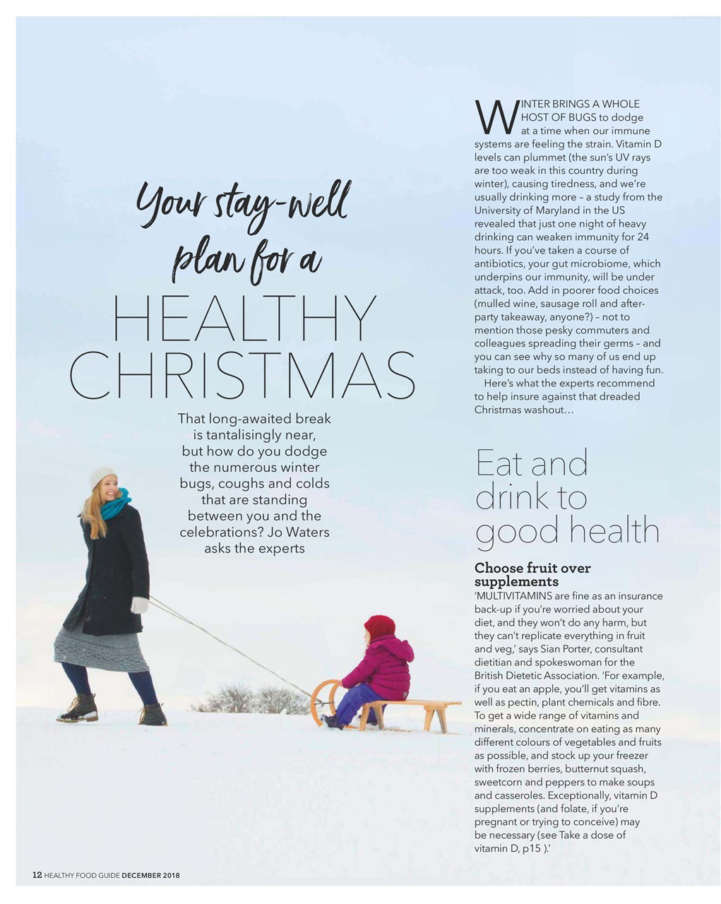 Healthy Food Guide Preview Pages