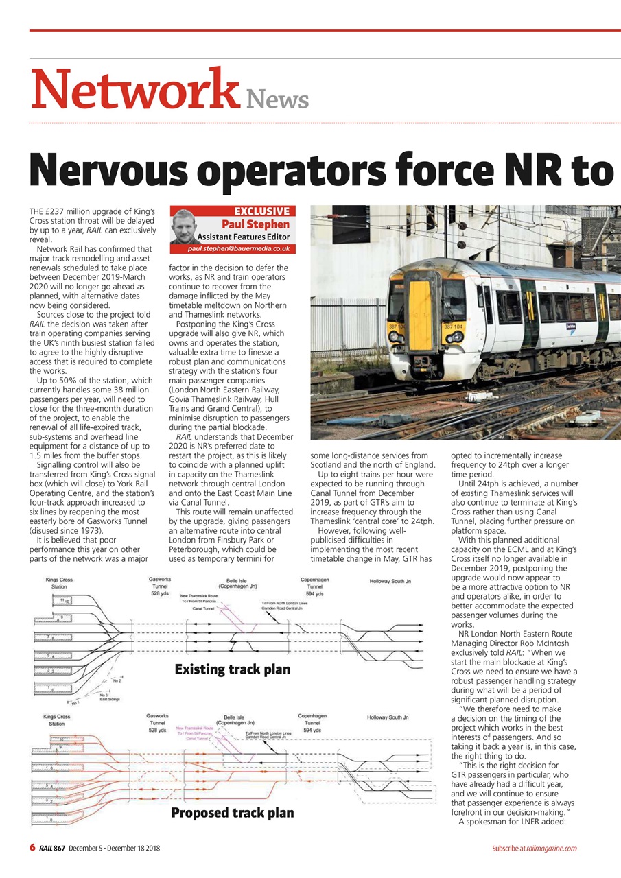 Rail Preview Pages