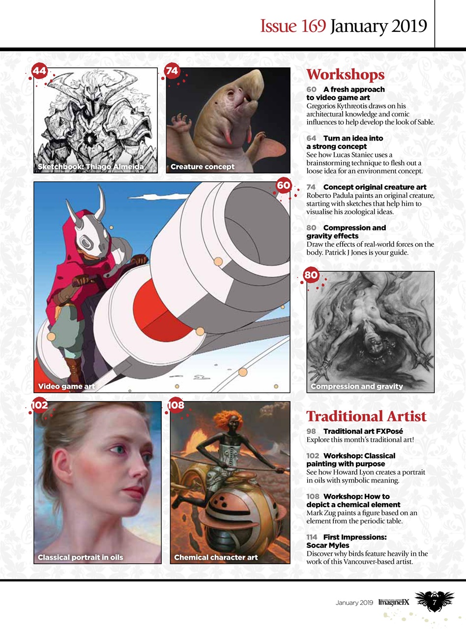ImagineFX Preview Pages