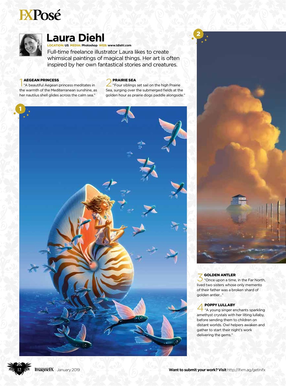 ImagineFX Preview Pages